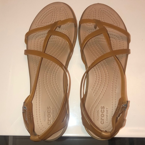 Crocs strap sandal 8W